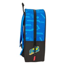 Plecak szkolny Hot Wheels Let's race Niebieski Czarny 22 x 27 x 10 cm