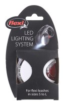 FLEXI LED Lighting System Latarka do smyczy kol. szary