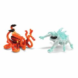 Akcesoria do Domku dla Lalek Schleich Lava Octopus vs Ice Bug Duo