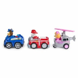 Akcesoria do Domku dla Lalek Spin Master PACK DE 3 VEHÍCULOS DE FRICCIÓN RETRO Paw Patrol Czerwony
