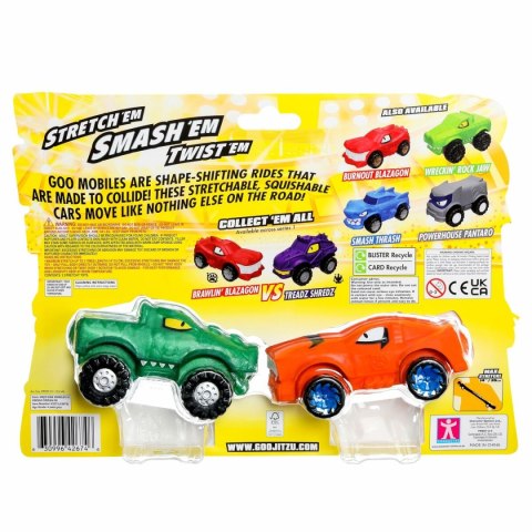 Figurki Superbohaterów Moose Toys TURBO TYGER VS RUMBLER JAW