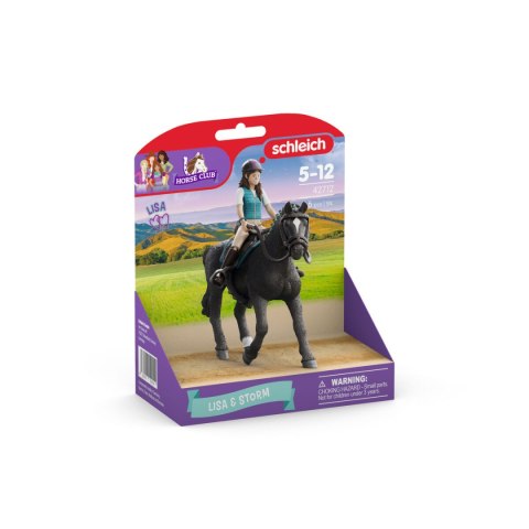 Playset Schleich Horse Club 42712 Lisa & Storm