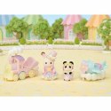 Playset Sylvanian Families Amusement Park Ride - Plane & Train Wielokolorowy