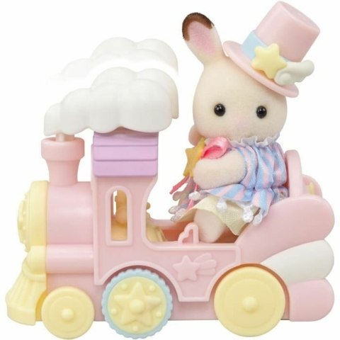 Playset Sylvanian Families Amusement Park Ride - Plane & Train Wielokolorowy