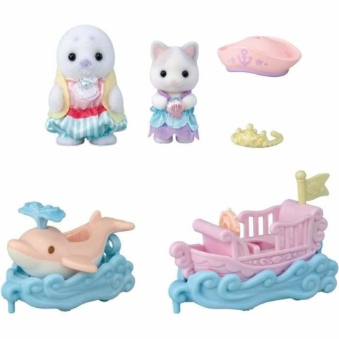 Playset Sylvanian Families Amusement Park Ride - Ride the Waves Wielokolorowy