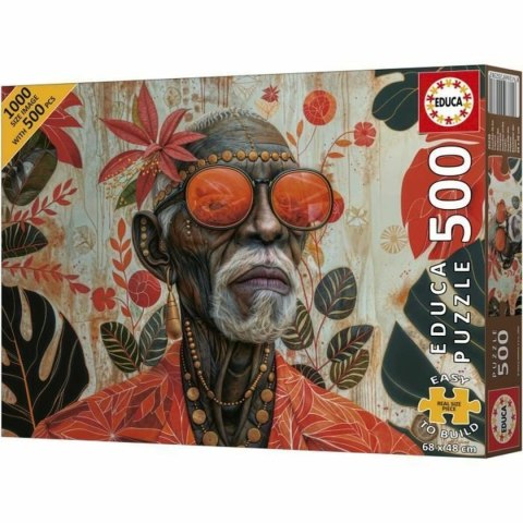 Układanka puzzle Educa Guardián de los Trópicos 500 Części
