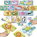 Układanka puzzle Educa Battle Jr Animales 144 Części