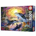 Układanka puzzle Educa Orcas y Lobos 4000 Części