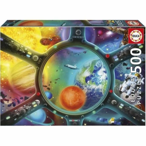 Układanka puzzle Educa Paseo Espacial 500 Części