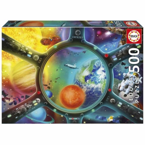 Układanka puzzle Educa Paseo Espacial 500 Części