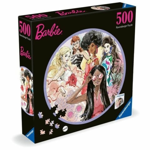 Układanka puzzle Ravensburger Barbie 500 Części