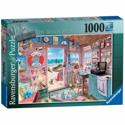 Układanka puzzle Ravensburger Cabaña de la Playa 1000 Części