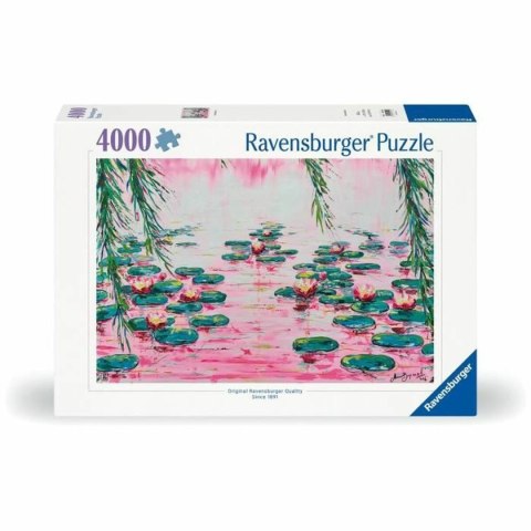 Układanka puzzle Ravensburger Nenúfares Rosados 4000 Części