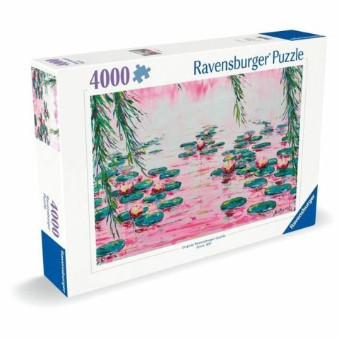 Układanka puzzle Ravensburger Nenúfares Rosados 4000 Części
