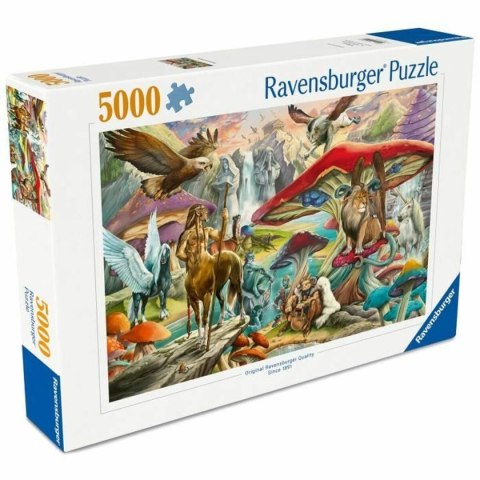 Układanka puzzle Ravensburger Pilze & Mythen 5000 Części