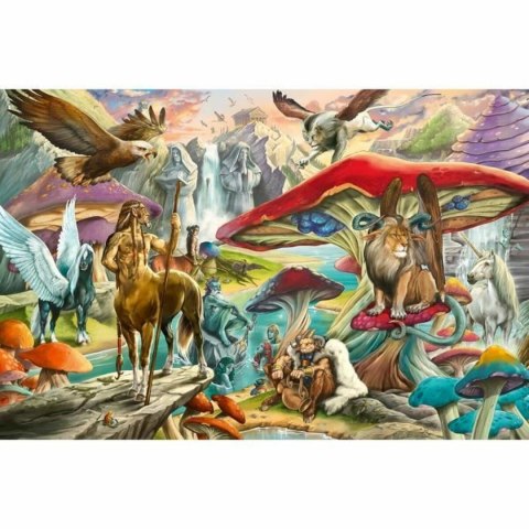 Układanka puzzle Ravensburger Pilze & Mythen 5000 Części