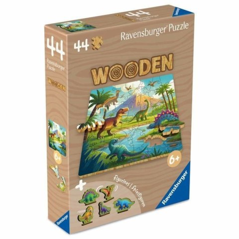 Układanka puzzle Ravensburger Wooden 44 Części