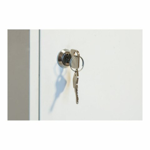 Szafa z przegródkami Simon Rack Szary Metal 30 X 50 X 180 CM