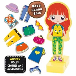 Zabawa Edukacyjna Lisciani Giochi Magnetic Fashion Doll (FR)