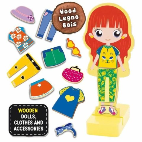 Zabawa Edukacyjna Lisciani Giochi Magnetic Fashion Doll (FR)