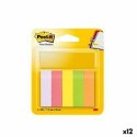Karteczki przyklejane Post-it 47,6 x 47,6 mm Wielokolorowy (12 Sztuk)
