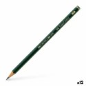 Ołówek Faber-Castell 9000 Ekologiczne Sześciokątny B (12 Sztuk)