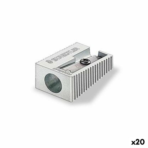 Temperówka Staedtler Srebrzysty Metal (20 Sztuk)