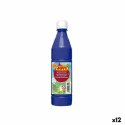 Farba temperowa Jovi Ciemnoniebieski 500 ml (12 Sztuk)