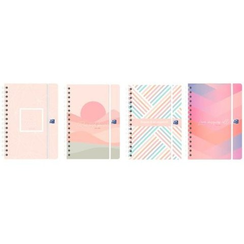 Kalendarz książkowy Oxford OXF&ME 1/4 15 x 21 cm 2025-2026 (6 Sztuk)