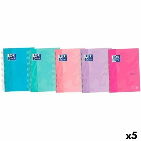 Księga Pierścieni Oxford EUROPENANBOOK 4 TOUCH Wielokolorowy A4 120 Kartki (5 Sztuk)