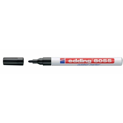 Marker permanentny Edding EDDING 8055 Czarny 1-2 mm (5 Sztuk)