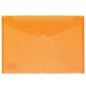 Saszetka na dokumenty z klapką Grafoplas Pomarańczowy Arkusz polipropylen (60 Sztuk)