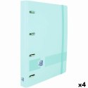 Segregator Oxford EuropeanBinder Pastelowy Niebieski A4+ (4 Sztuk)