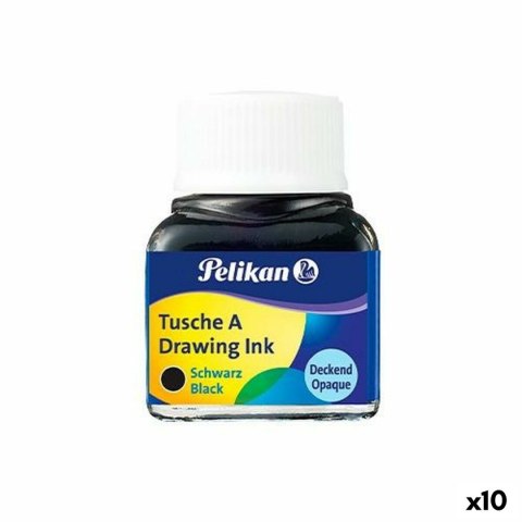 Tusz Pelikan Nº17 Czarny 10 ml (10 Sztuk)