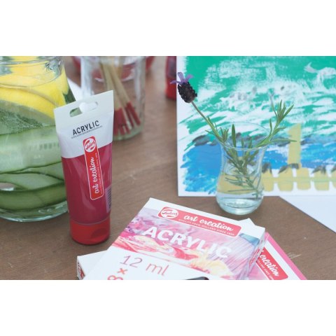 Zestaw farb akrylowych Talens Wielokolorowy 12 ml 8 Części