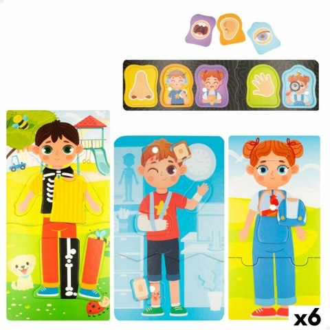 Zabawa Edukacyjna Lisciani Giochi Baby Doctor 22,5 x 0,5 x 47,5 cm (6 Sztuk)