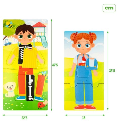 Zabawa Edukacyjna Lisciani Giochi Baby Doctor 22,5 x 0,5 x 47,5 cm (6 Sztuk)