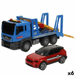 Ciężarówka Do przewozu Samochodów Speed & Go 26 x 13 x 9 cm (6 Sztuk)