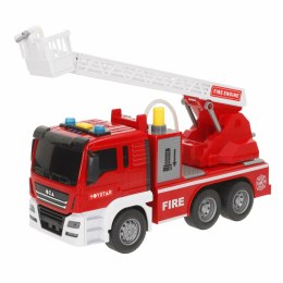 Ciężarówka Strażacka ze Światłem i Dźwiękiem Speed & Go 26 x 14 x 9 cm (6 Sztuk)