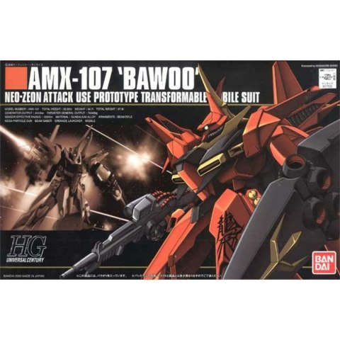Figurka kolekcjonerska Bandai AMX-107 BAWOO BL
