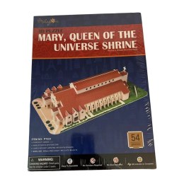 Puzzle 3D CubicFun MARY QUEEN OF THE UNIVERSE SHRINE Wielokolorowy 54 Części