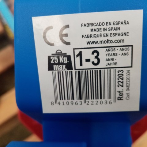 Motorek Biegowy Moltó Cross Star