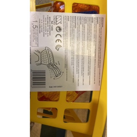 Wózek na Zakupy Moltó 30 Części Bloki Konstrukcyjne Zabawka