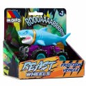 Zabawkowy Samochód z Napędem Moltó Beast Wheels Wielokolorowy