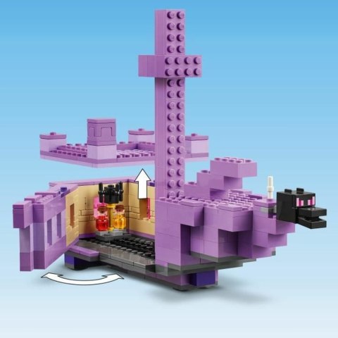 Zestaw do budowania Lego Ender Dragon & Ship Wielokolorowy