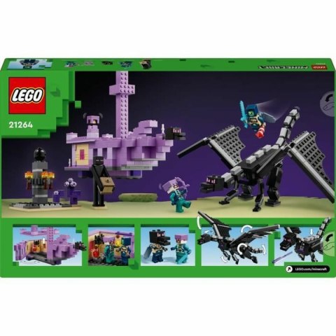 Zestaw do budowania Lego Ender Dragon & Ship Wielokolorowy