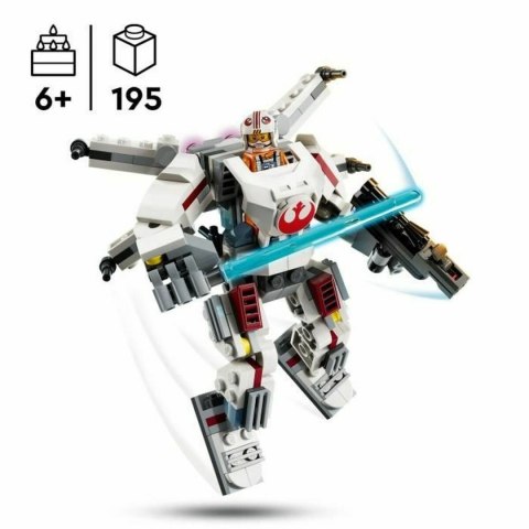 Zestaw do budowania Lego Luke Skywalker's X-Wing Mech Wielokolorowy