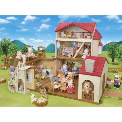 Playset Sylvanian Families Red Roof Country Home Miniaturowy Dom Królik