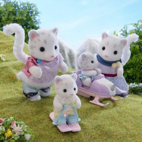 Playset Sylvanian Families Snow Leopard Family Wielokolorowy