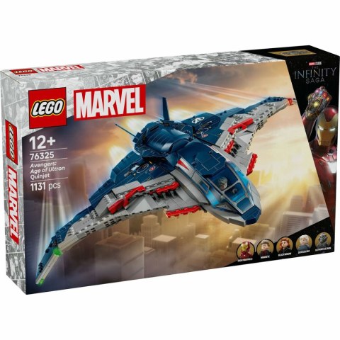 Zestaw do budowania Lego 76325 Age of Ultron Quinjet 1131 Części